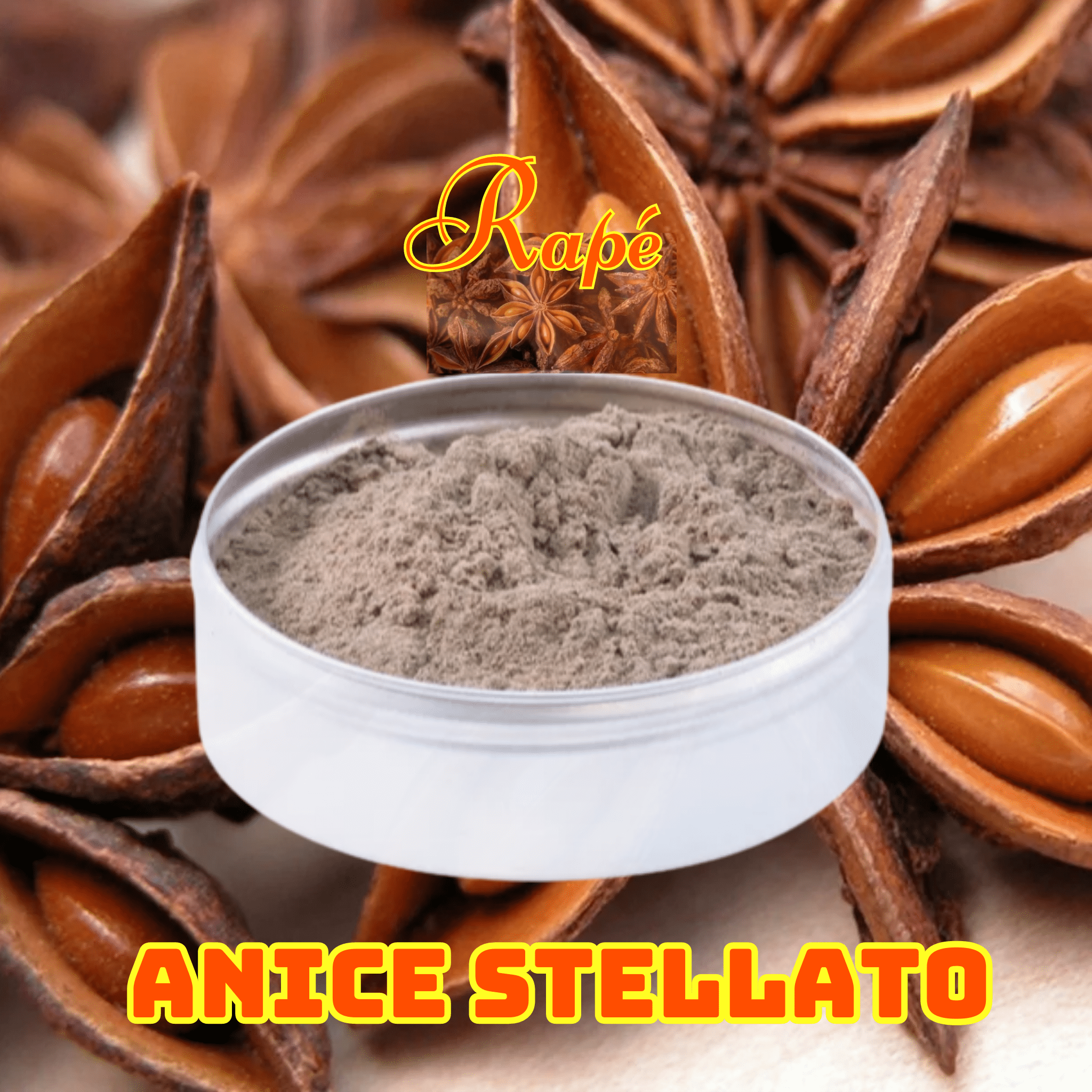 Rapé Anice Stellato - Bronco-Antisettico Rilassante Diuretico
